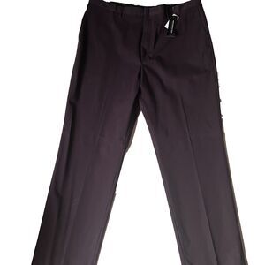 Banana Republic Mens Pants 38 x 32 Slim Fit Chino Maroon Flat Front